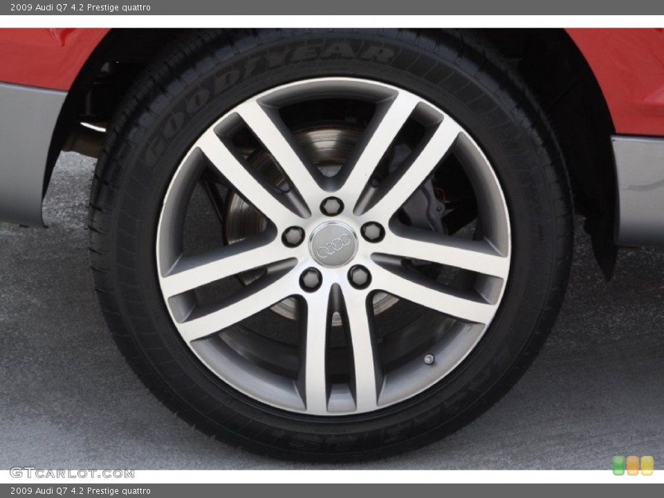 2009 Audi Q7 4.2 Prestige quattro Wheel and Tire Photo #66847901