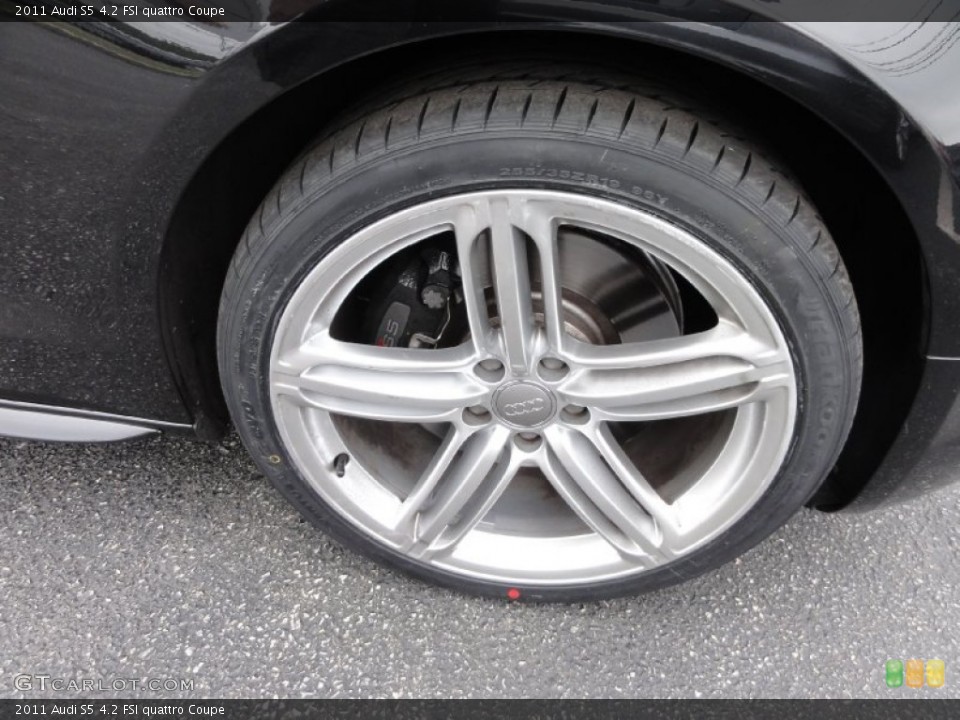 2011 Audi S5 4.2 FSI quattro Coupe Wheel and Tire Photo #66849632