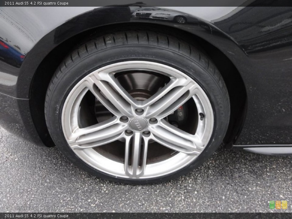 2011 Audi S5 4.2 FSI quattro Coupe Wheel and Tire Photo #66849650