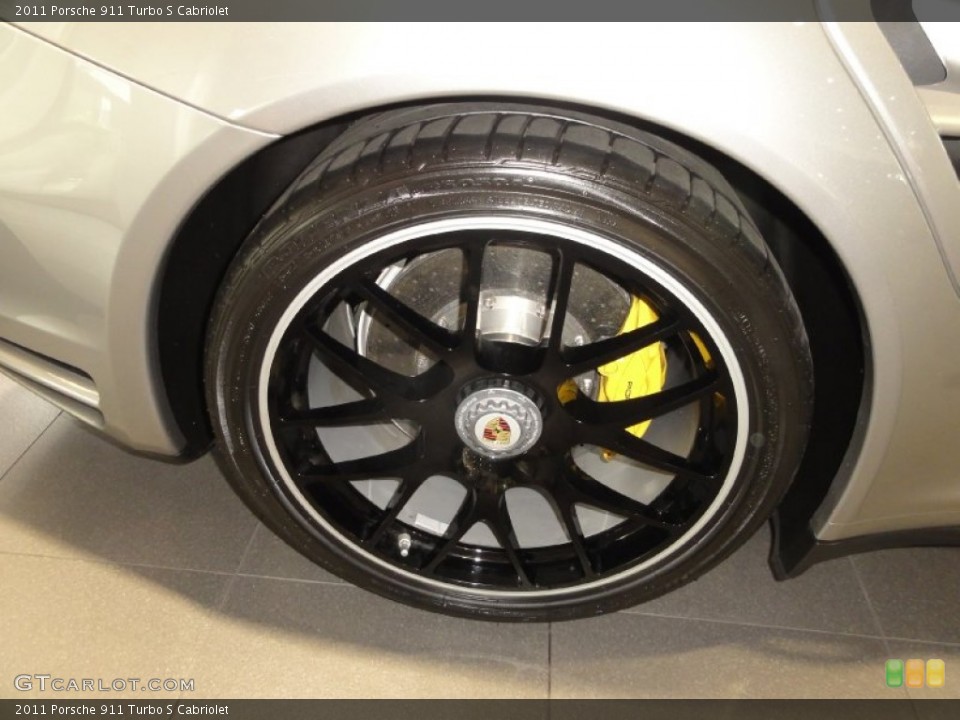 2011 Porsche 911 Turbo S Cabriolet Wheel and Tire Photo #66850541
