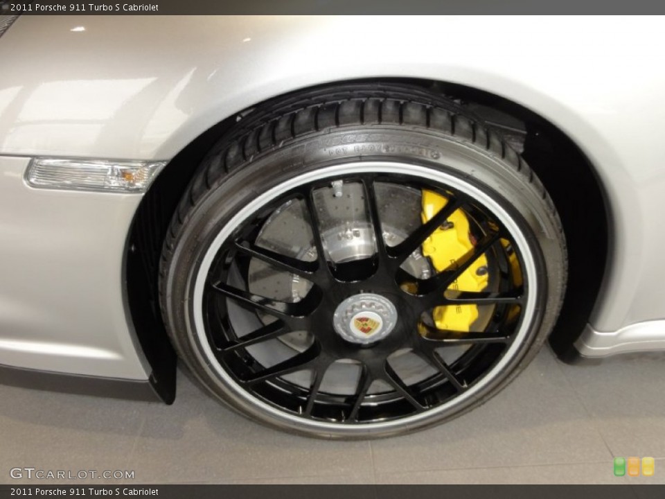 2011 Porsche 911 Turbo S Cabriolet Wheel and Tire Photo #66850568