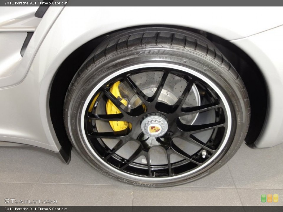 2011 Porsche 911 Turbo S Cabriolet Wheel and Tire Photo #66850577