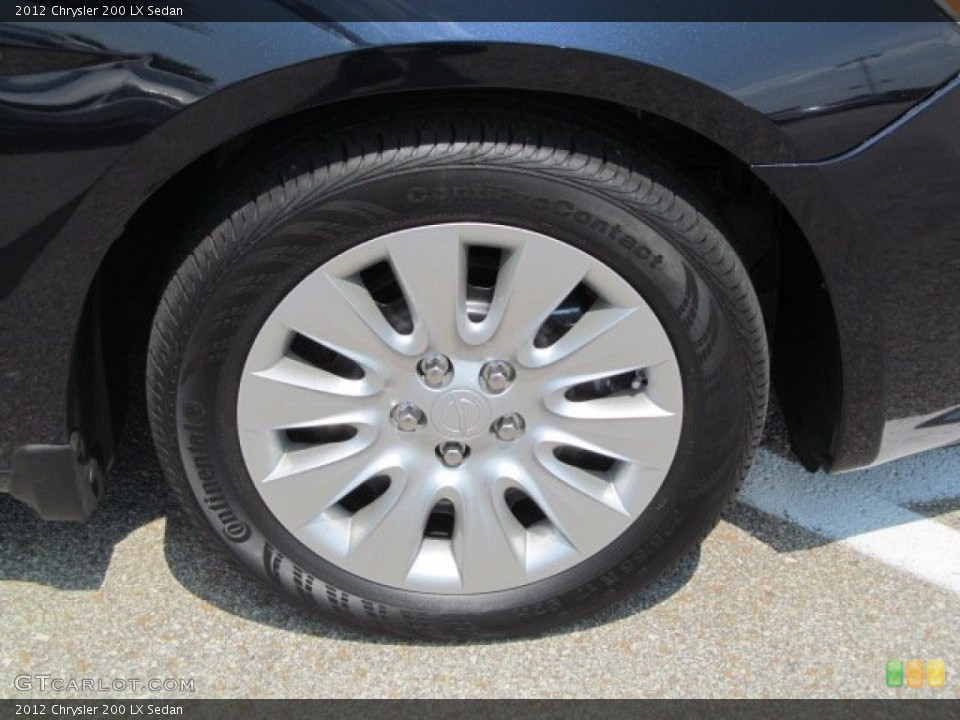 2012 Chrysler 200 LX Sedan Wheel and Tire Photo #66853808