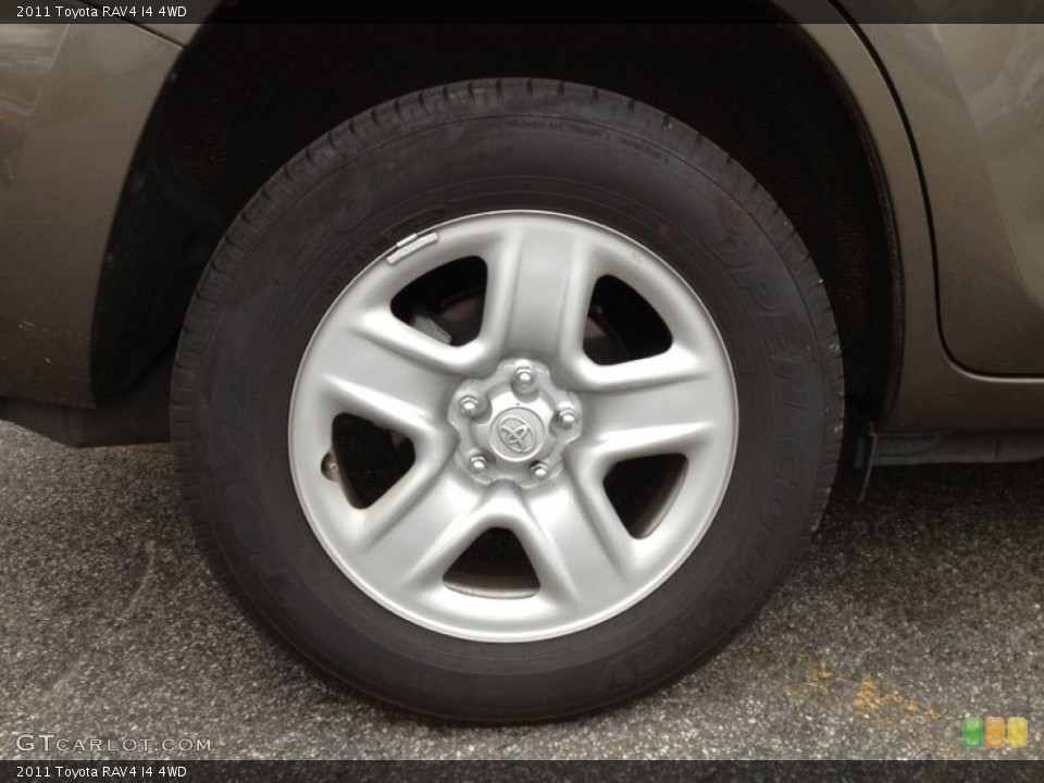 2011 Toyota RAV4 I4 4WD Wheel and Tire Photo #66865754