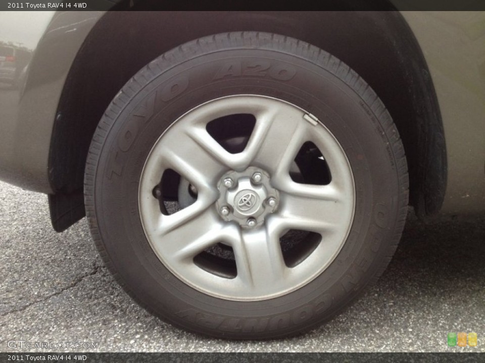 2011 Toyota RAV4 I4 4WD Wheel and Tire Photo #66865766