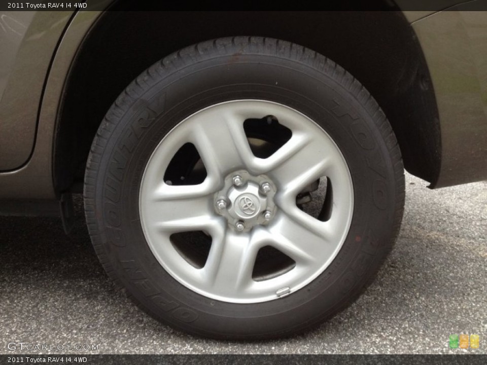 2011 Toyota RAV4 I4 4WD Wheel and Tire Photo #66865772