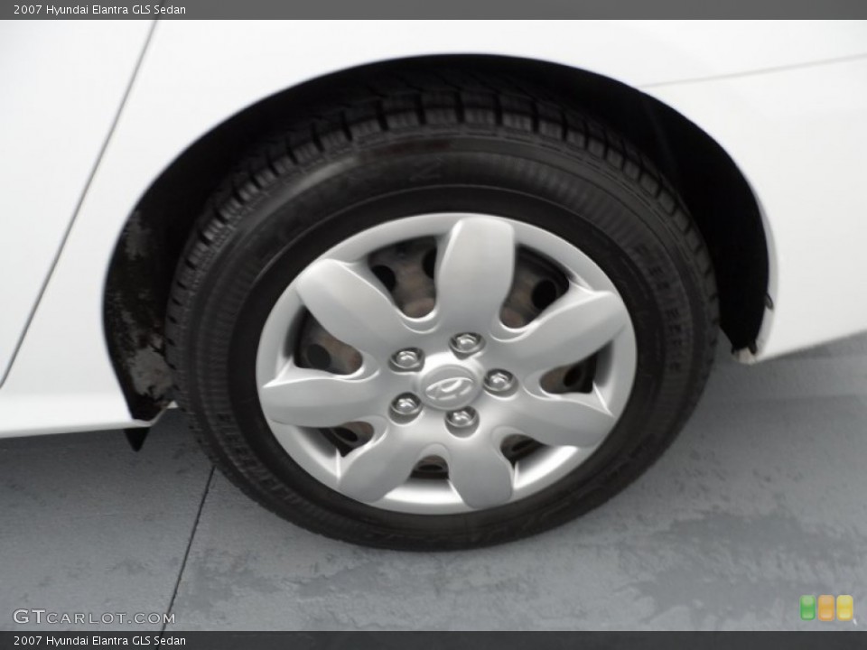 2007 Hyundai Elantra GLS Sedan Wheel and Tire Photo #66867879