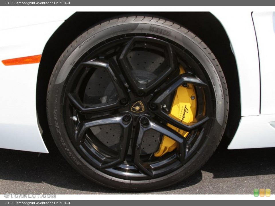 2012 Lamborghini Aventador LP 700-4 Wheel and Tire Photo #66872156