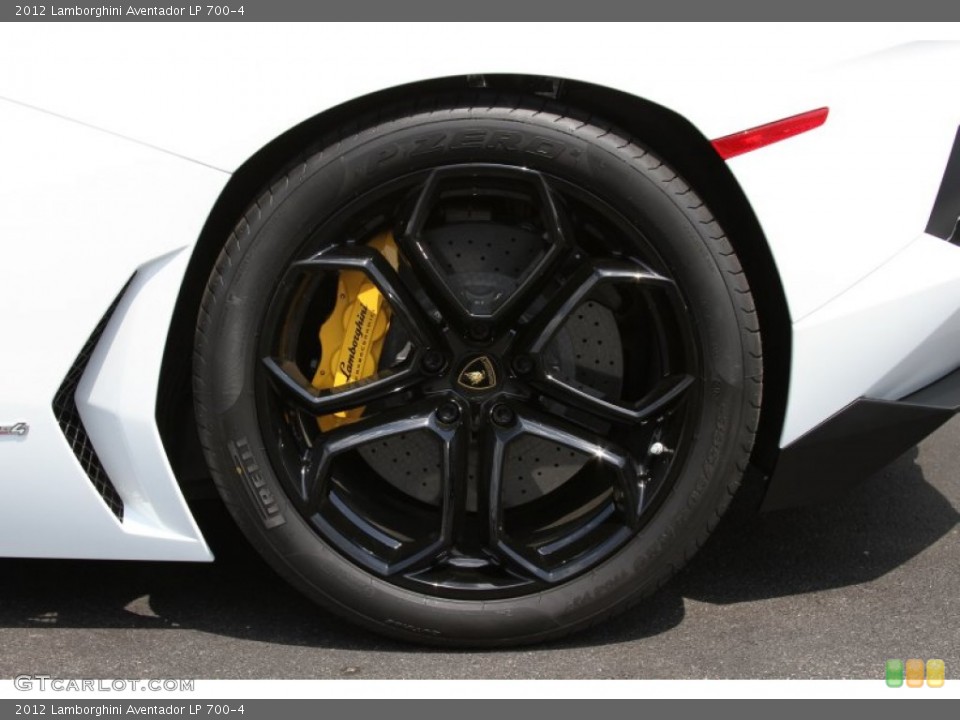 2012 Lamborghini Aventador LP 700-4 Wheel and Tire Photo #66872162
