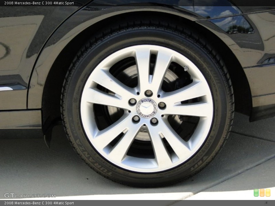 2008 Mercedes-Benz C 300 4Matic Sport Wheel and Tire Photo #66873257