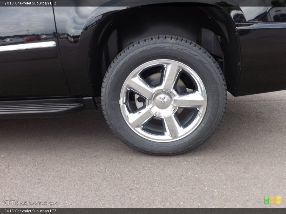 2013 Chevrolet Suburban LTZ Wheel and Tire Photo #66874243