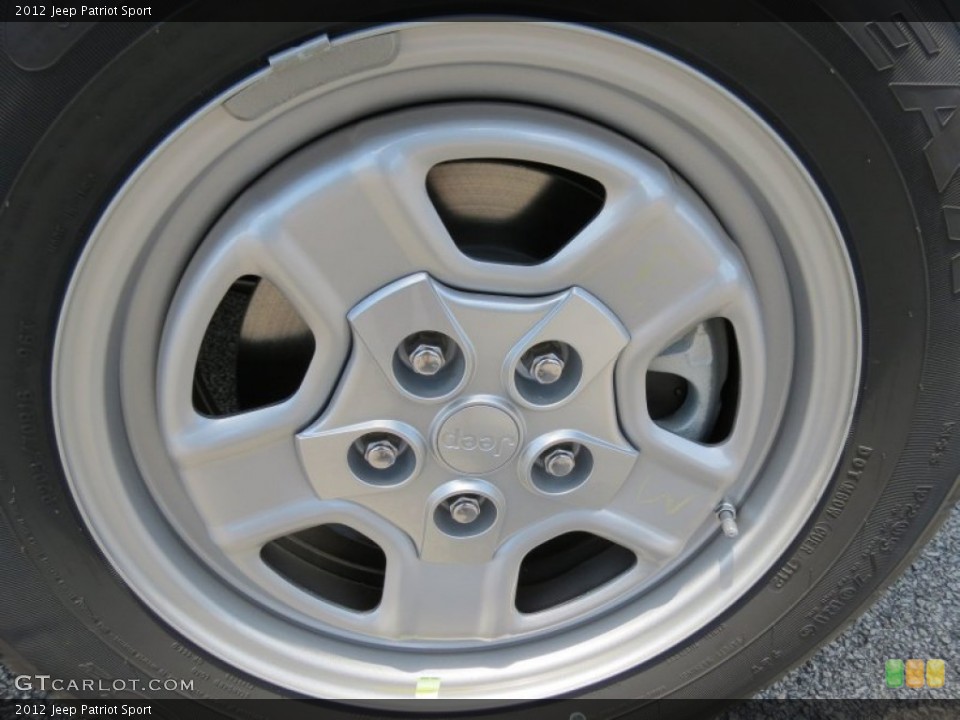 2012 Jeep Patriot Sport Wheel and Tire Photo #66874544
