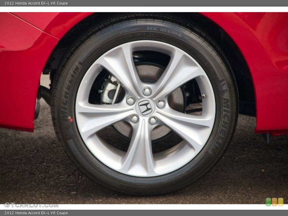 2012 Honda Accord EX-L V6 Coupe Wheel and Tire Photo #66876338