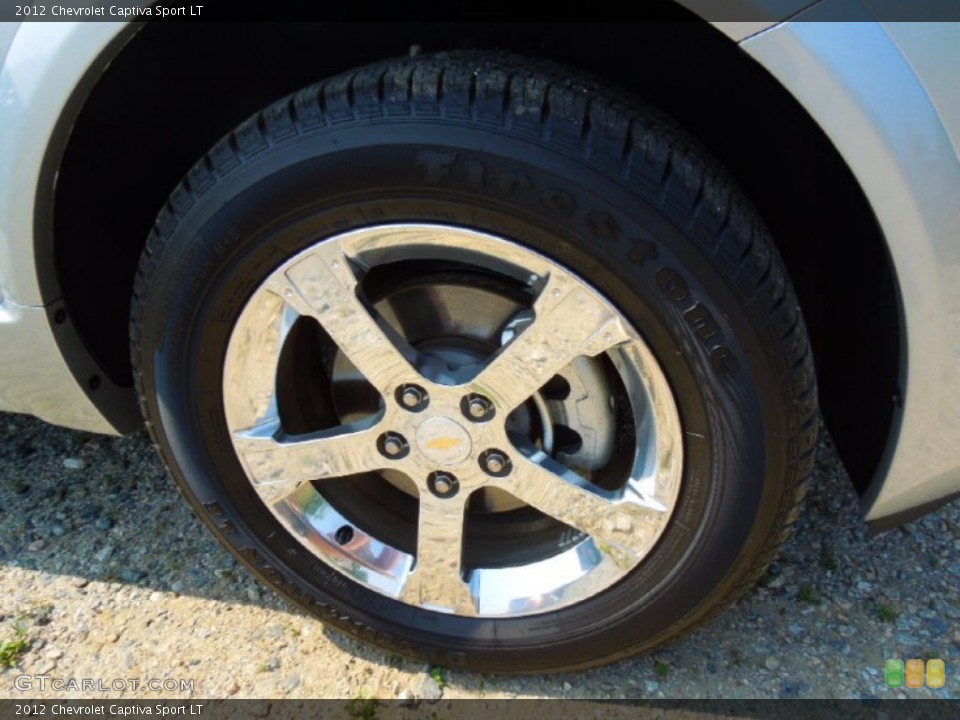 2012 Chevrolet Captiva Sport LT Wheel and Tire Photo #66876520