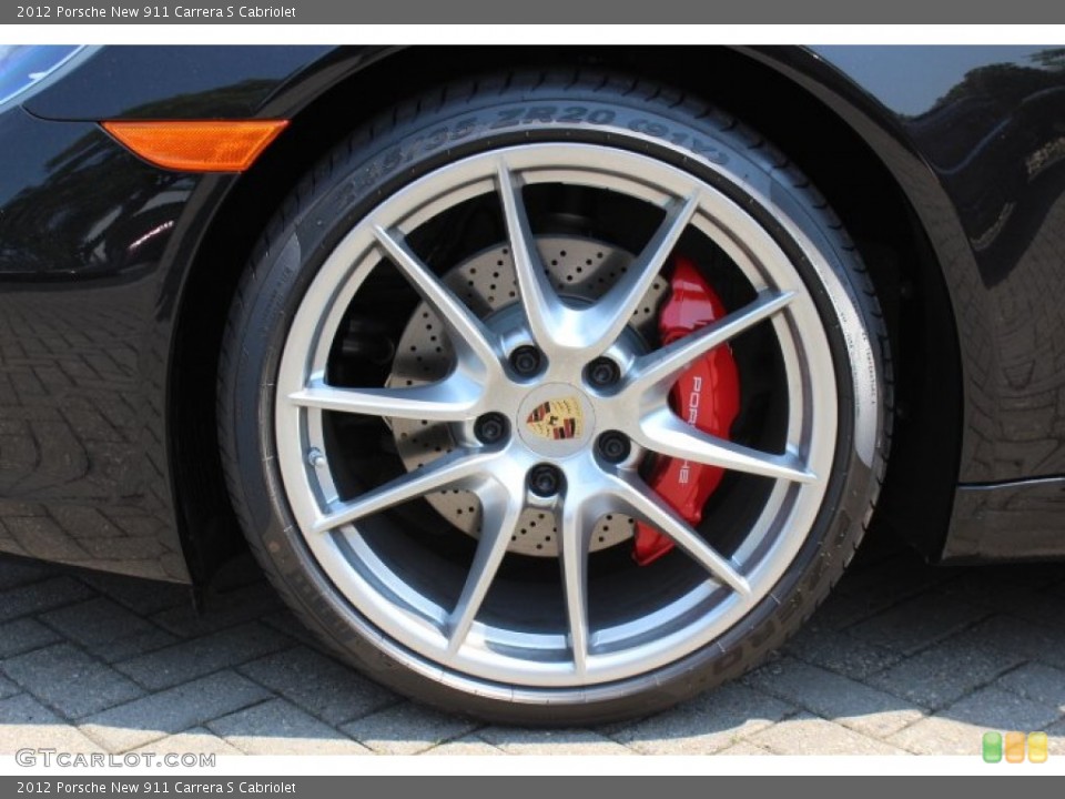 2012 Porsche New 911 Carrera S Cabriolet Wheel and Tire Photo #66883405