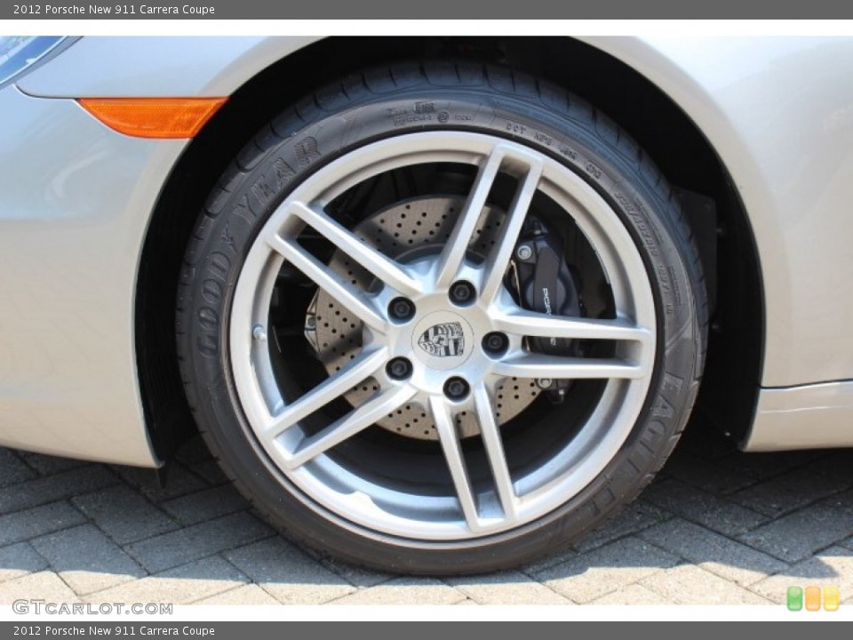 2012 Porsche New 911 Carrera Coupe Wheel and Tire Photo #66883975