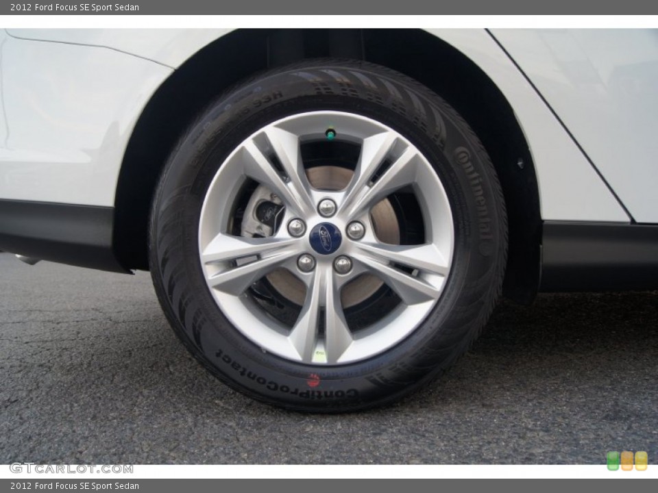 2012 Ford Focus SE Sport Sedan Wheel and Tire Photo #66888325