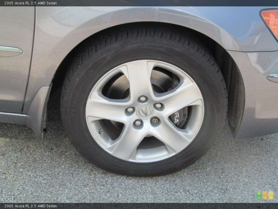 2005 Acura RL 3.5 AWD Sedan Wheel and Tire Photo #66894367