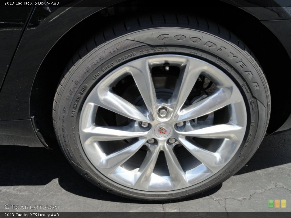 2013 Cadillac XTS Luxury AWD Wheel and Tire Photo #66899521