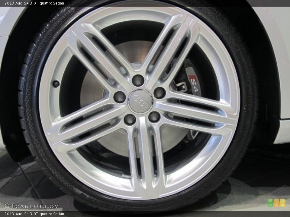 2013 Audi S4 3.0T quattro Sedan Wheel and Tire Photo #66905110