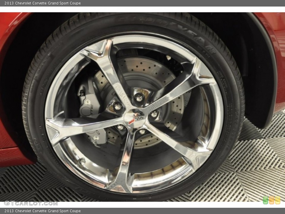 2013 Chevrolet Corvette Grand Sport Coupe Wheel and Tire Photo #66908221