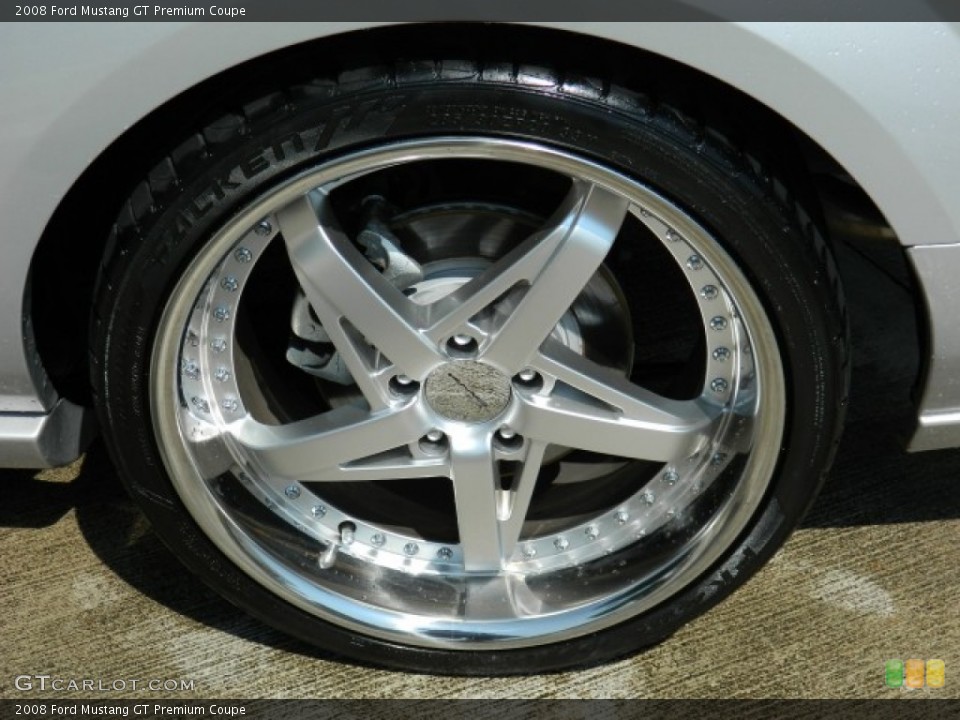 2008 Ford Mustang Custom Wheel and Tire Photo #66914260