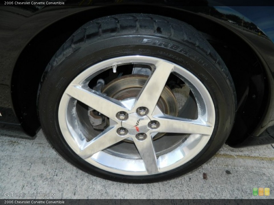 2006 Chevrolet Corvette Convertible Wheel and Tire Photo #66915409