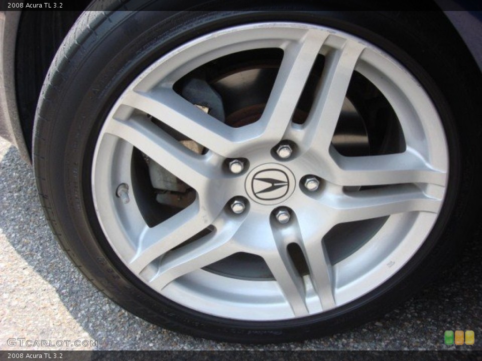 2008 Acura TL 3.2 Wheel and Tire Photo #66915802
