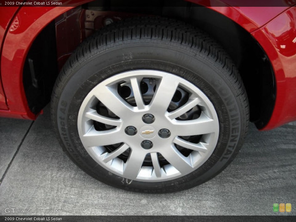 2009 Chevrolet Cobalt LS Sedan Wheel and Tire Photo #66915854