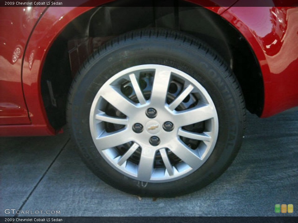 2009 Chevrolet Cobalt LS Sedan Wheel and Tire Photo #66915895