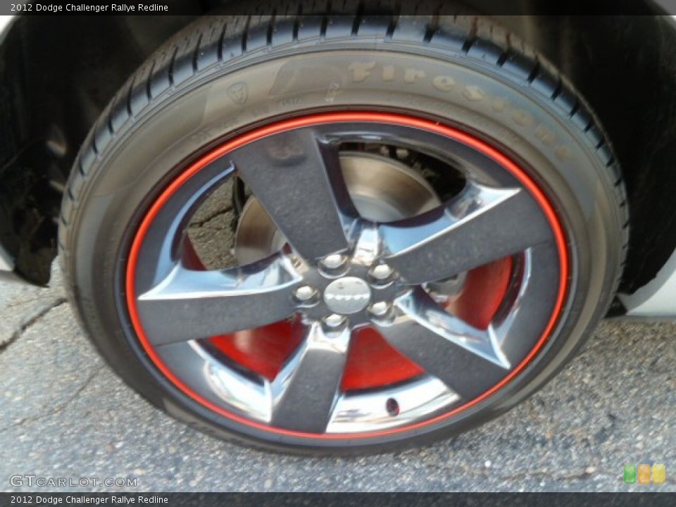 2012 Dodge Challenger Rallye Redline Wheel and Tire Photo #66916775