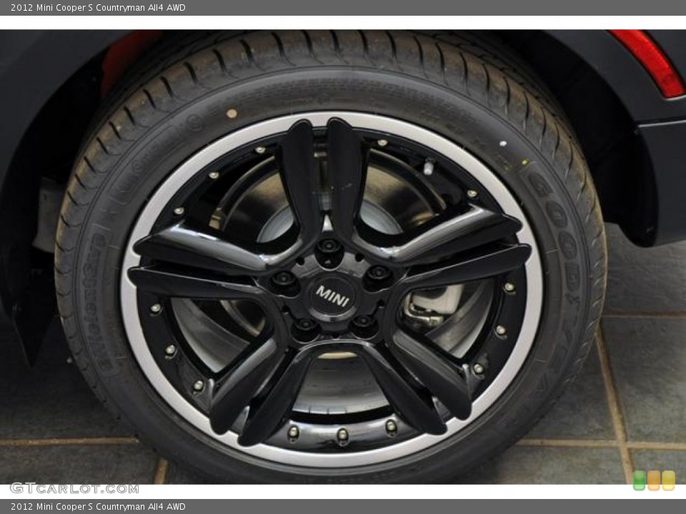 2012 Mini Cooper S Countryman All4 AWD Wheel and Tire Photo #66917905