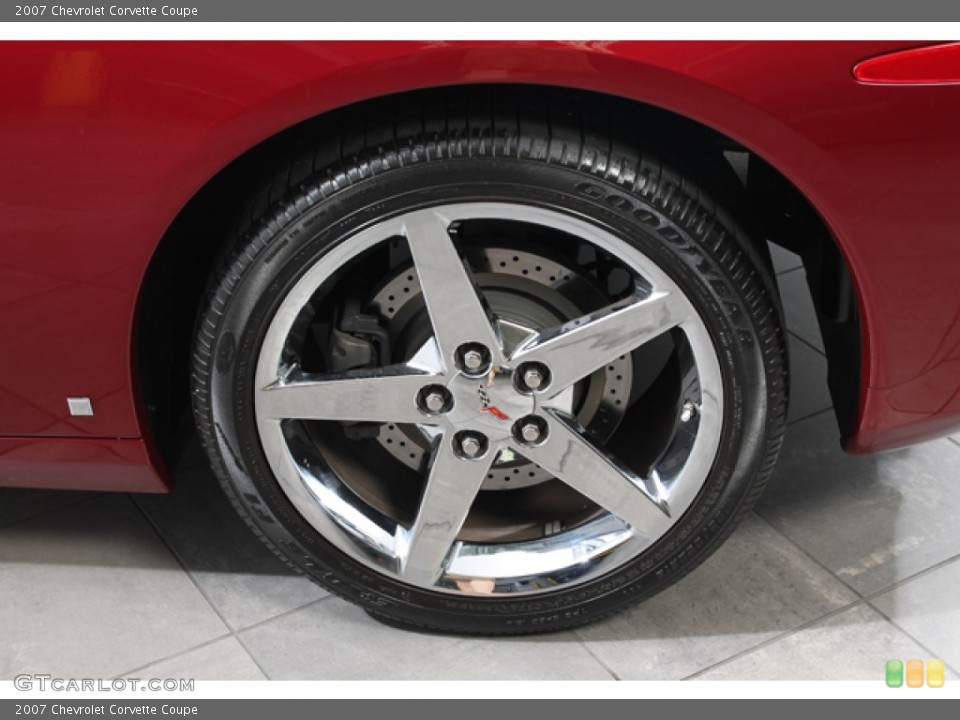 2007 Chevrolet Corvette Coupe Wheel and Tire Photo #66918319