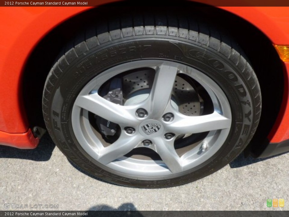 2012 Porsche Cayman Wheels and Tires
