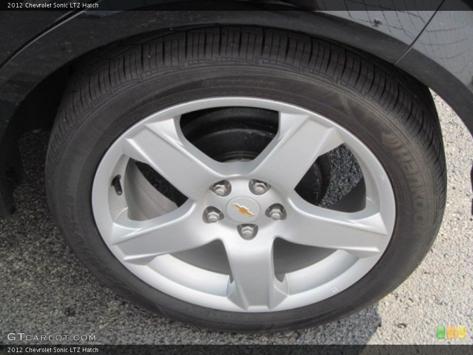 2012 Chevrolet Sonic LTZ Hatch Wheel and Tire Photo #66922861