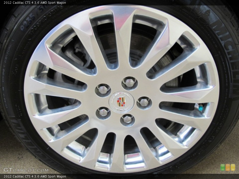 2012 Cadillac CTS 4 3.6 AWD Sport Wagon Wheel and Tire Photo #66926539
