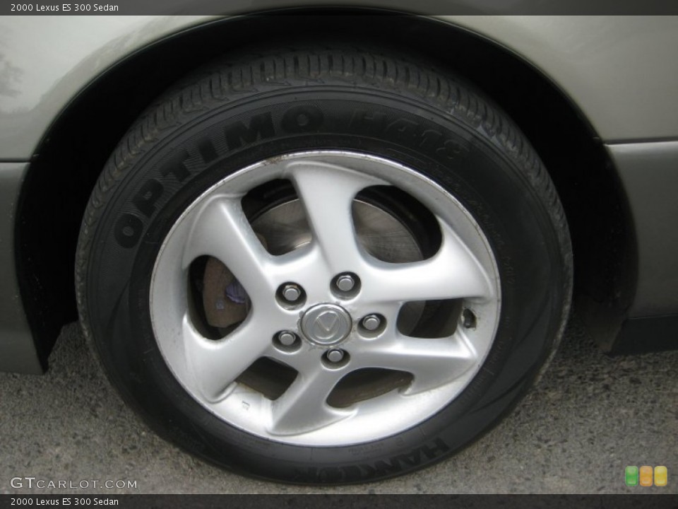 2000 Lexus ES 300 Sedan Wheel and Tire Photo #66926695