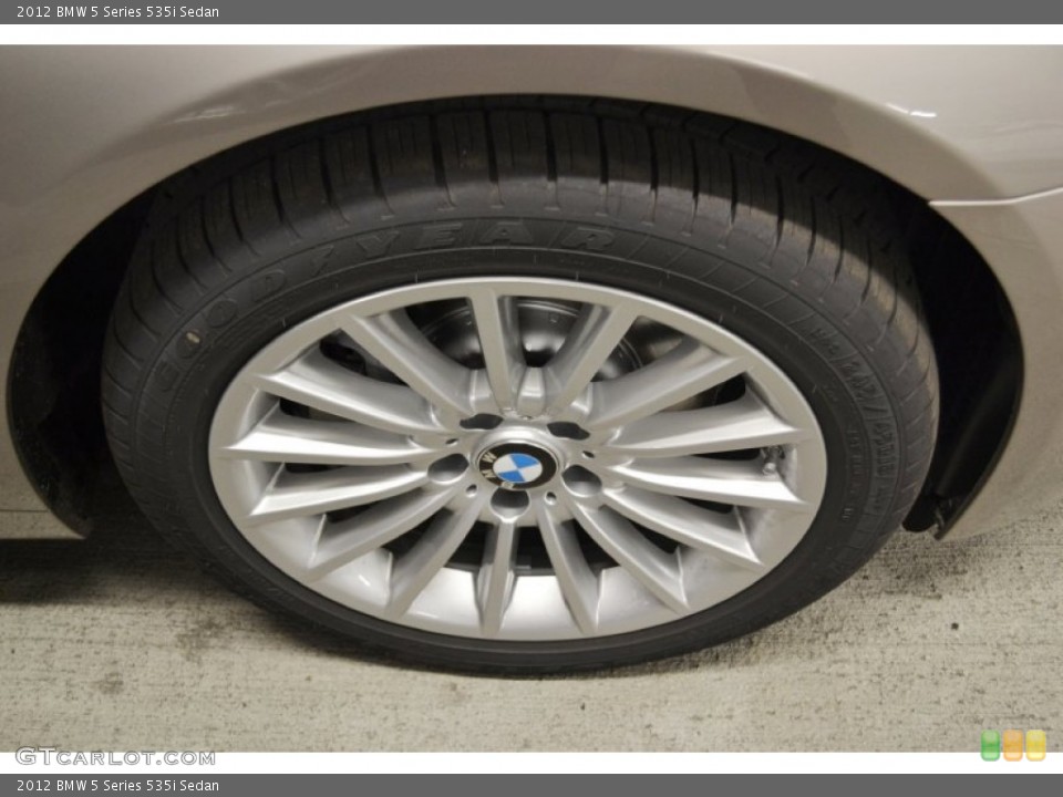 2012 BMW 5 Series 535i Sedan Wheel and Tire Photo #66930349