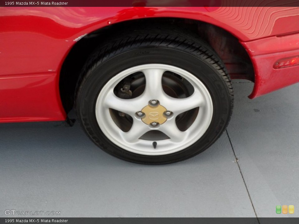 1995 Mazda MX-5 Miata Roadster Wheel and Tire Photo #66934195