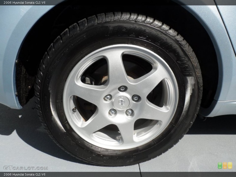 2006 Hyundai Sonata GLS V6 Wheel and Tire Photo #66936067