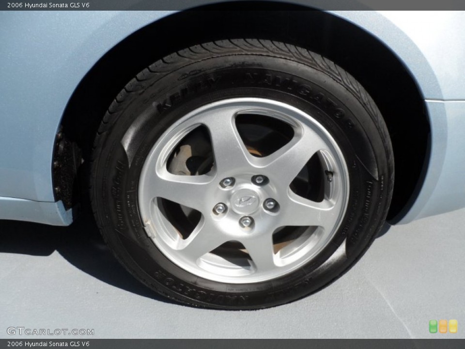 2006 Hyundai Sonata GLS V6 Wheel and Tire Photo #66936076