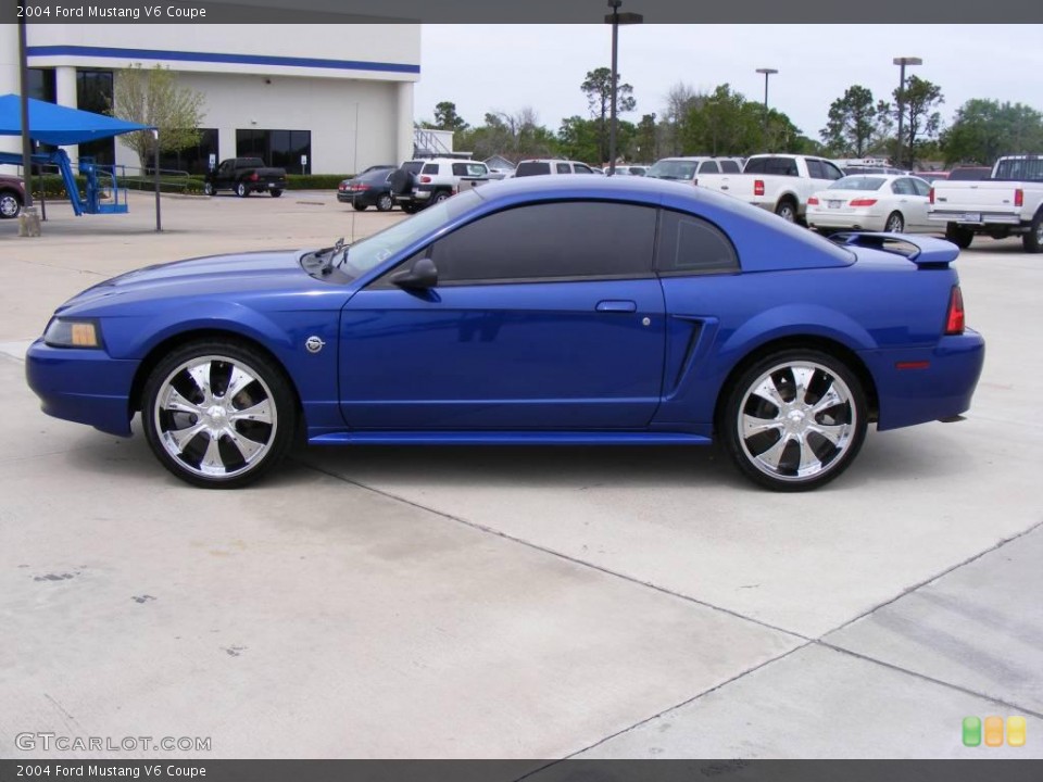 2004 Ford Mustang Custom Wheel and Tire Photo #6693623
