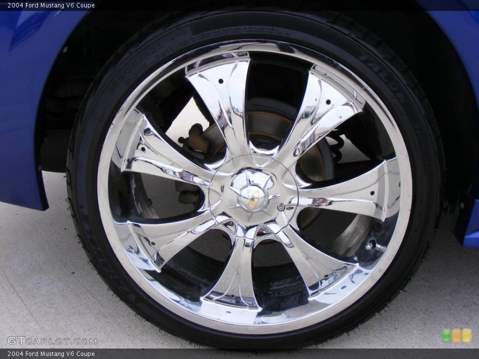 2004 Ford Mustang Custom Wheel and Tire Photo #6693728