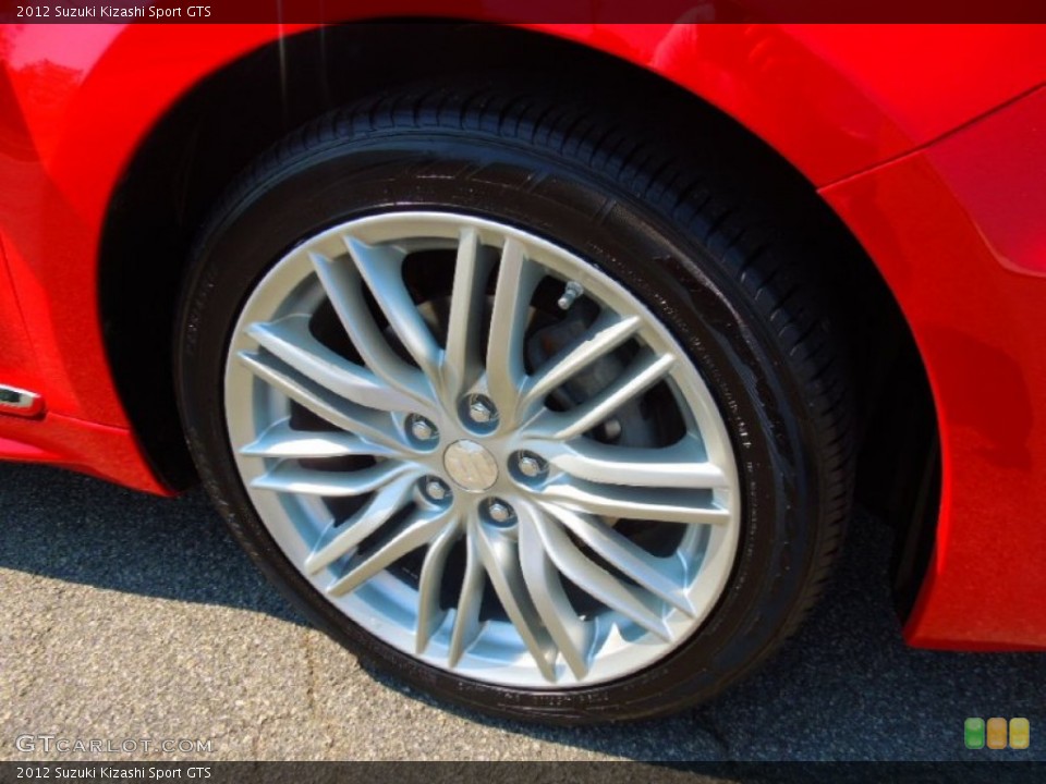 2012 Suzuki Kizashi Sport GTS Wheel and Tire Photo #66942676