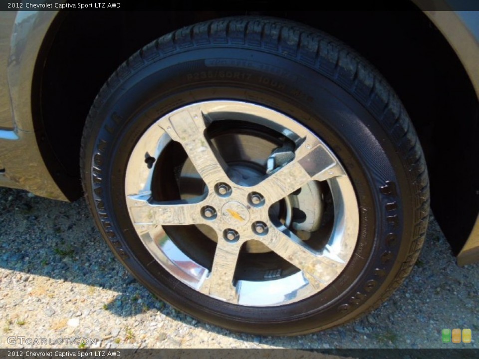 2012 Chevrolet Captiva Sport LTZ AWD Wheel and Tire Photo #66943126