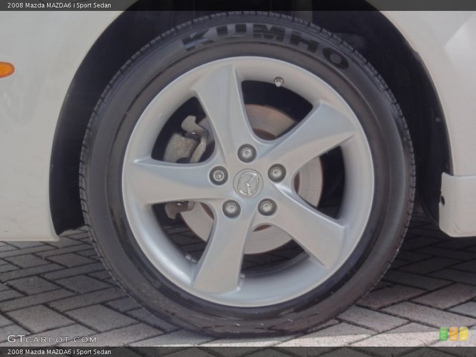 2008 Mazda MAZDA6 i Sport Sedan Wheel and Tire Photo #66952894
