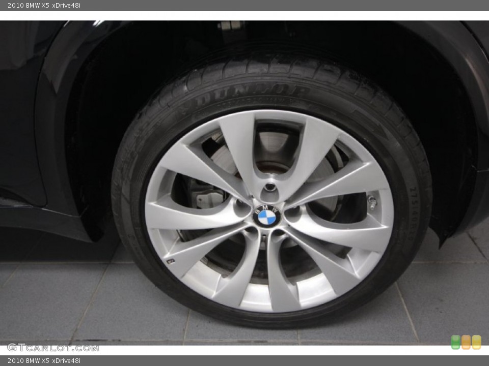 2010 BMW X5 xDrive48i Wheel and Tire Photo #66964738