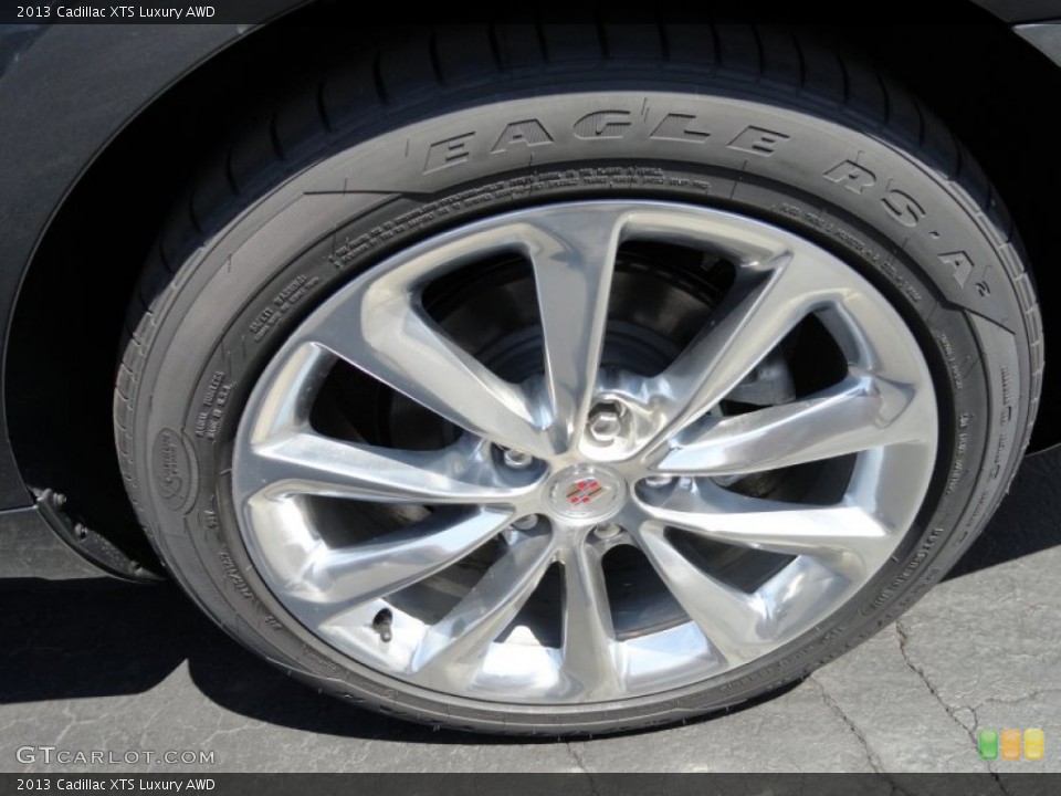 2013 Cadillac XTS Luxury AWD Wheel and Tire Photo #66966613