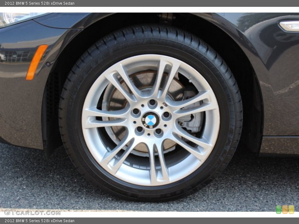 2012 BMW 5 Series 528i xDrive Sedan Wheel and Tire Photo #66975769