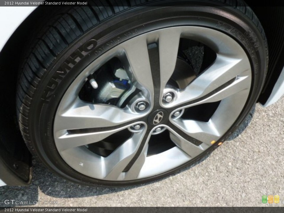 2012 Hyundai Veloster  Wheel and Tire Photo #66981139